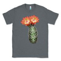 Charcoal Heather King Cup Cactus Classic Tee - LillyAllenDesigns