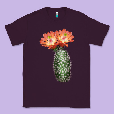 King Cup Cactus Classic Tee Designed By Lillyallendesigns
