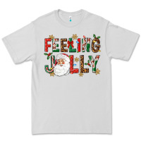 Dove Grey Feeling Jolly Premium Tee - NancyCooperArtShop