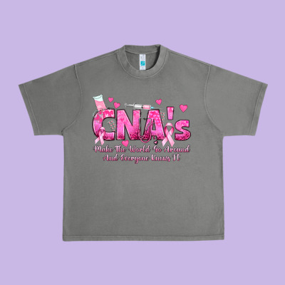Cna S Make The World Go Around And Everyone Knows Urban Heavy Tee Designed By Texasbilliewilder