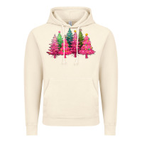 Vintage Artic christmas tress with lights Vintage Hoodie - texasbilliewilder