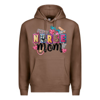 Chestnut nurse mom Premium Hoodie - FaDigitalArtStudio