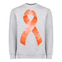 Heather Grey kidney cancer ribbon fa element Heavyweight Sweatshirt - FaDigitalArtStudio