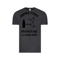 Vintage Black Happy Fırst Cheers Mother's Day Owen 2020 Vintage Tee - Bettercallsaul