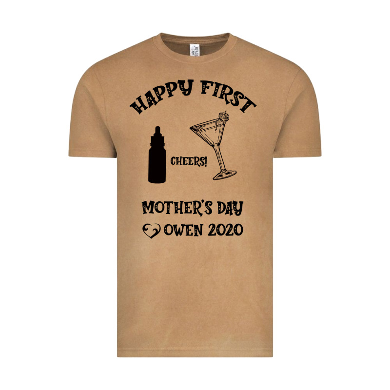Happy Fırst Cheers Mother's Day Owen 2020 Vintage Tee by Bettercallsaul | Teevron