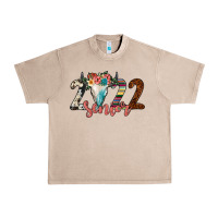 French Oak 2022 senior bull skull Urban Heavy Tee - JahusDesignShop