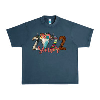 Midnight Navy 2022 senior bull skull Urban Heavy Tee - JahusDesignShop