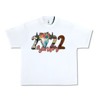 White 2022 senior bull skull Urban Heavy Tee - JahusDesignShop