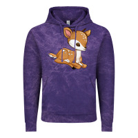 Cloud Purple gazelle Vintage Hoodie - texasbilliewilder