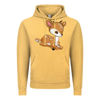 Vintage Mustard gazelle Vintage Hoodie - texasbilliewilder