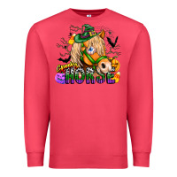 Cardinal spooky horse Premium Sweatshirt - CowhideDigitalArt