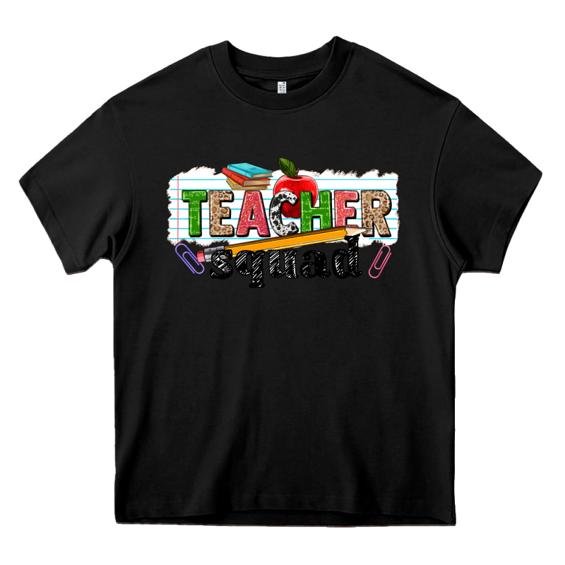 Teacher Squad Heavy Core Tee by NancyCooperArtShop | Teevron