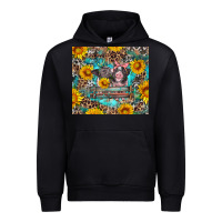 Baby Pigs With Leopard Cowhide And Sunflowers Urban Hoodie | Teevron