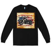 Black old indians never die Long Sleeve Tee - TumblerDesignByShophia