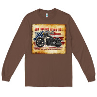 Chestnut old indians never die Long Sleeve Tee - TumblerDesignByShophia
