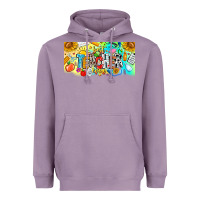 Lavender Best Teacher Ever Heavyweight Hoodie - CowhideDigitalArt