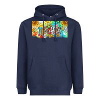 Navy Best Teacher Ever Heavyweight Hoodie - CowhideDigitalArt