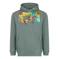 Sage Best Teacher Ever Heavyweight Hoodie - CowhideDigitalArt
