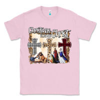 Bubblegum Pink Christmas Begins With Christ Classic Tee - Bettercallsaul