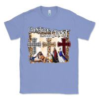 Colony Blue Christmas Begins With Christ Classic Tee - Bettercallsaul