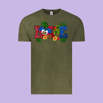 Love Haitian Republic Vintage Tee Designed By Ranaportraitstore
