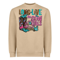 Mushroom long live the cowgirls olivia Heavyweight Sweatshirt - OliviaCreatesArt