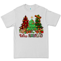 Dove Grey Feliz Navidad Premium Tee - NancyCooperArtShop
