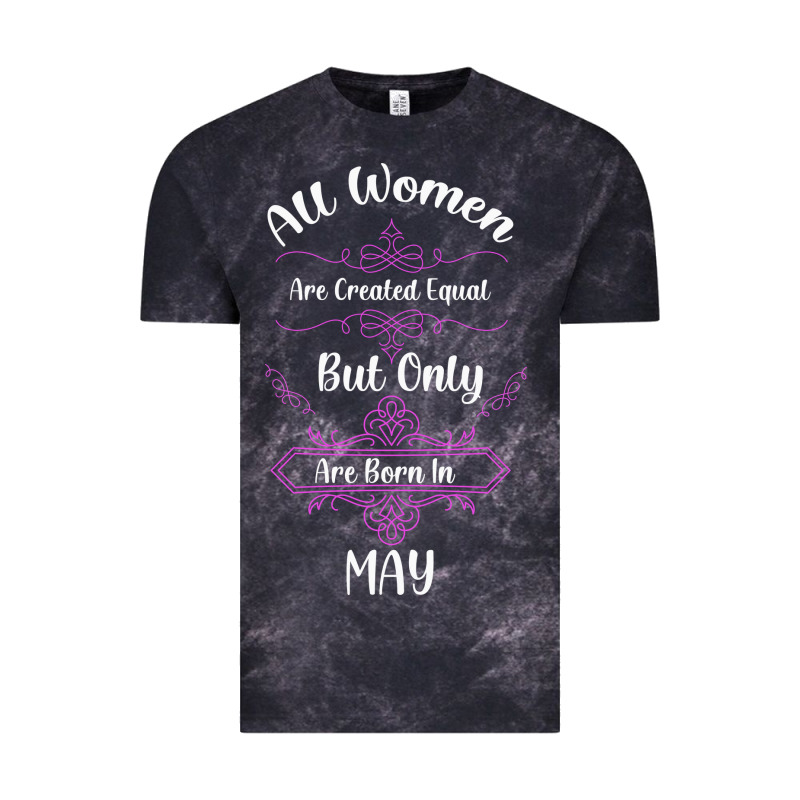 All Women Are Created Equal But Only The Smartest Are Born In May Vintage Tee by Bettercallsaul | Teevron