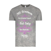 Cloud Rock all women are created equal but only the smartest are born in may Vintage Tee - Bettercallsaul