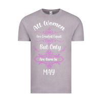Vintage Zinc all women are created equal but only the smartest are born in may Vintage Tee - Bettercallsaul