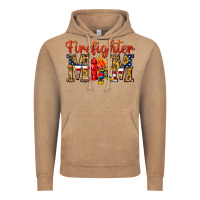Vintage Coffee Firefighter Mom Vintage Hoodie - texasbilliewilder