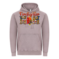Vintage Zinc Firefighter Mom Vintage Hoodie - texasbilliewilder