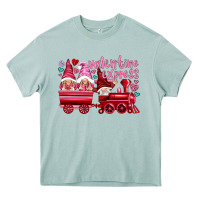 Valentines Express With Gnomies Heavy Core Tee | Teevron