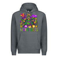 Rock Mardi Gras Rainbow Premium Hoodie - BundleAndBundleShop