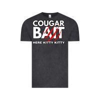 Vintage Black cougar bait funny halloween costume older woman younger man Vintage Tee - lanVoArt