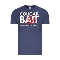Vintage Denim cougar bait funny halloween costume older woman younger man Vintage Tee - lanVoArt