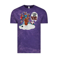 Cloud Purple i said the schmitt house Vintage Tee - lanVoArt