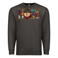 Smoke noel snowman christmas Premium Sweatshirt - CowhideDigitalArt