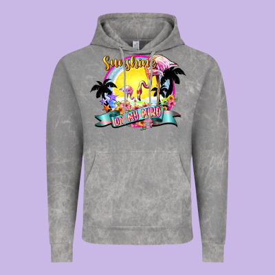 Sunshine On My Mind Vintage Hoodie Designed By Nancycooperartshop