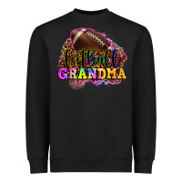 Black football grandma Heavyweight Sweatshirt - OliviaCreatesArt