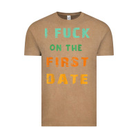 Vintage Coffee I F.uck On The First Date Funny First Date Gift Vintage Tee - lanVoArt
