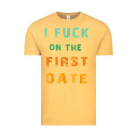 Vintage Mustard I F.uck On The First Date Funny First Date Gift Vintage Tee - lanVoArt
