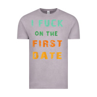 Vintage Zinc I F.uck On The First Date Funny First Date Gift Vintage Tee - lanVoArt