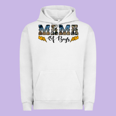 Western Mama Of Boys Urban Hoodie Designed By Artiststas