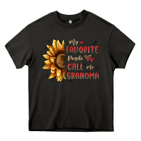 My Favorite People Call Me Grandma Heavy Core Tee | Teevron