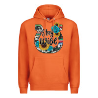 Carrot western stay wild horsesho Premium Hoodie - RanaPortraitStore
