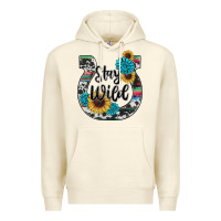 Sandshell western stay wild horsesho Premium Hoodie - RanaPortraitStore