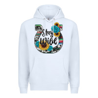 White western stay wild horsesho Premium Hoodie - RanaPortraitStore