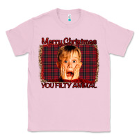 Bubblegum Pink Merry Christmas You Filthy Animal Classic Tee - Bettercallsaul