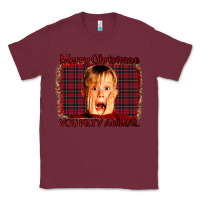 Burgundy Merry Christmas You Filthy Animal Classic Tee - Bettercallsaul